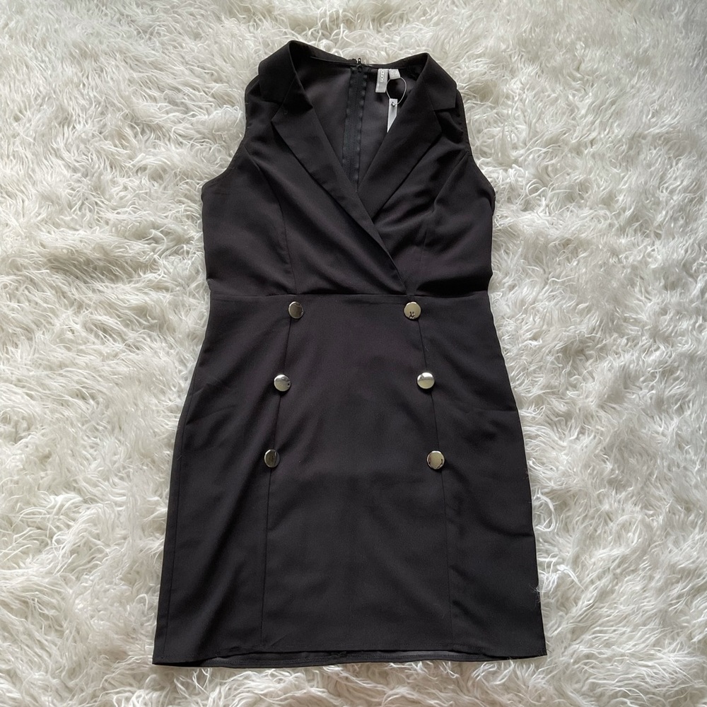 🆕ASOS Sleeveless Double Breasted Sheath Dress